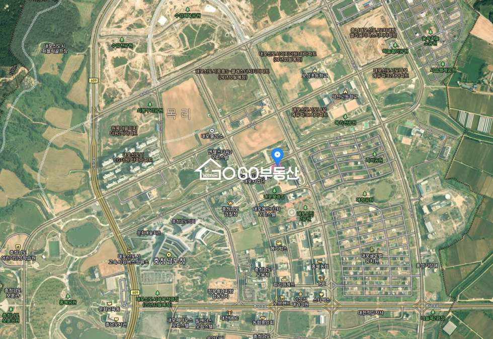 충남 예산군 삽교읍 목리 938 내포혁신신도시,중심상업지역,주변대단지아파트 약8천세대 조성중, 사옥용 ,투자추천 매매 매물번호 10710 사진 2