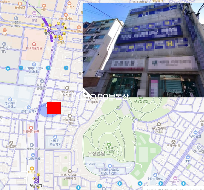 서울 강서구 내발산동 내발산동 우신웨스트빌 상가동 통매 매매 매물번호 10924 사진 1