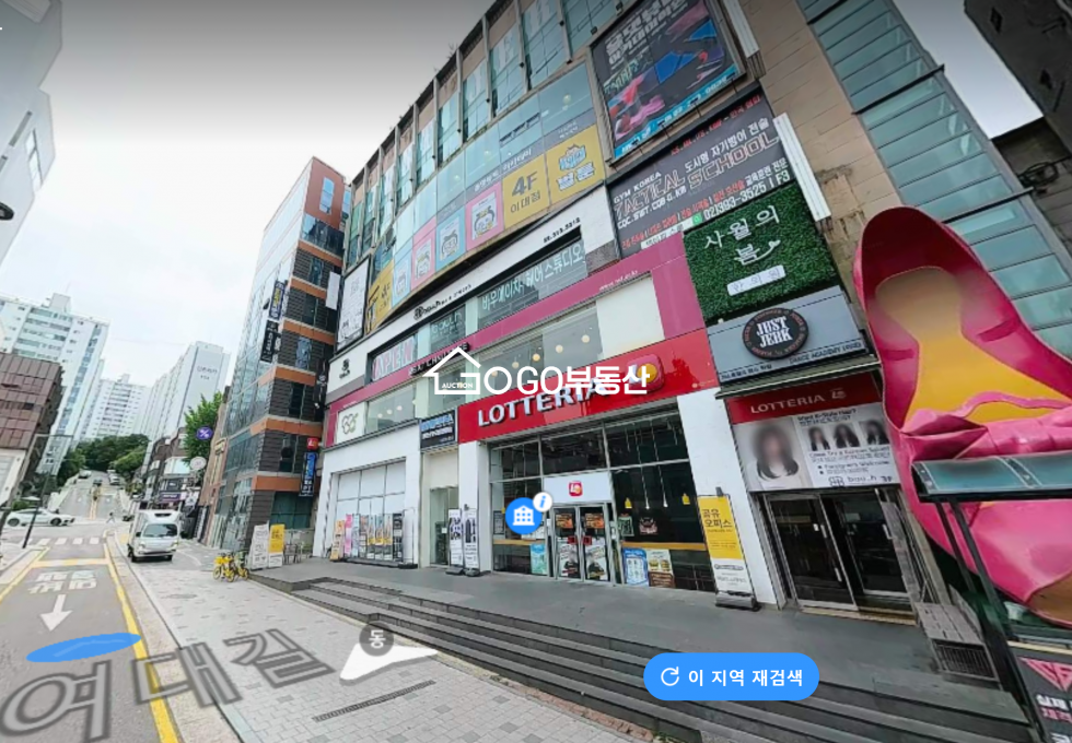 서울 서대문구 대현동 이화여자대학교 정문 상권 ~~!!! 1층 대형매장 180평 월세 매물번호 11008 사진 2
